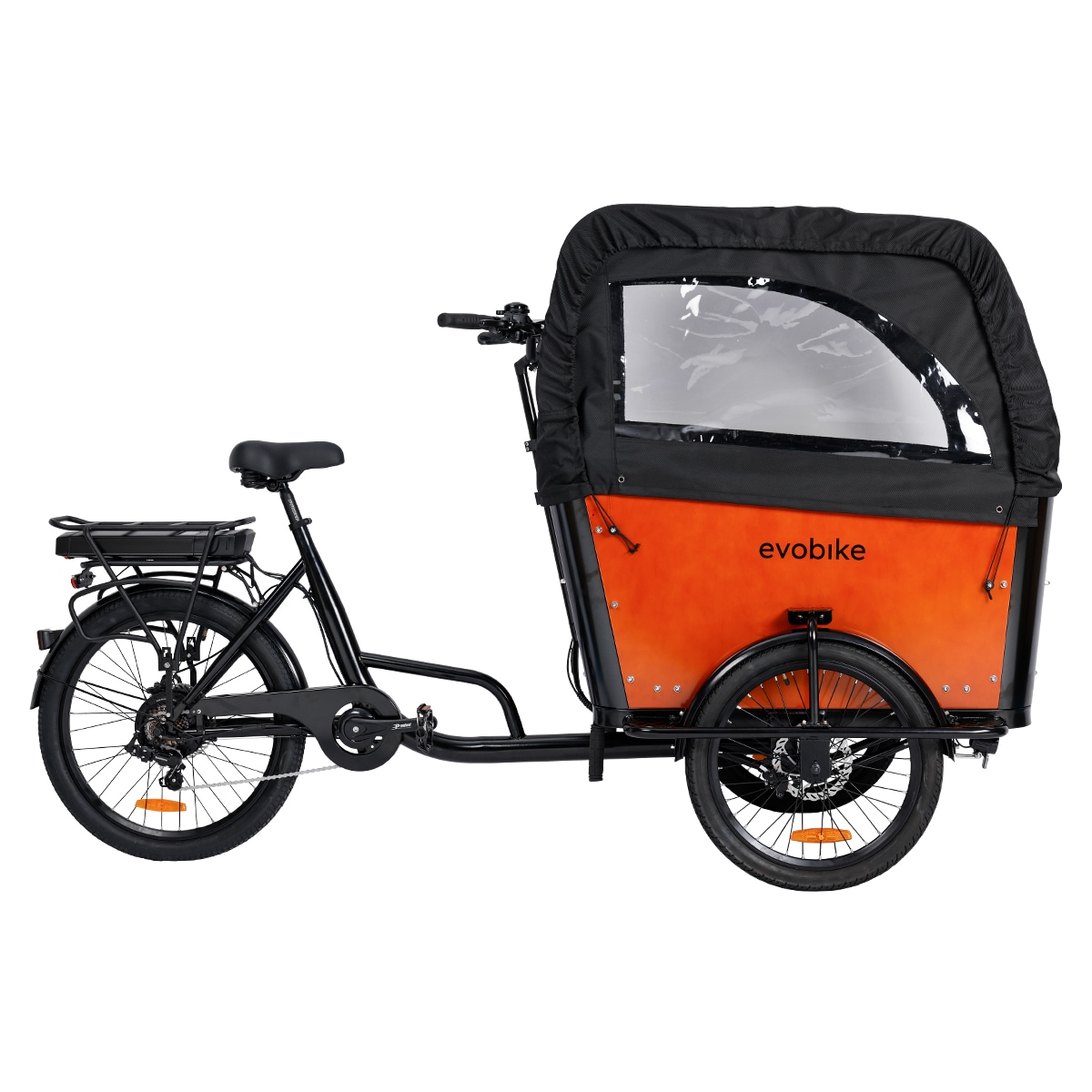 Suoja + kaaret EvoBikeen Cargo Pro 2025